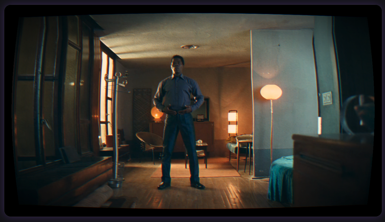 Vintage TV Filter On